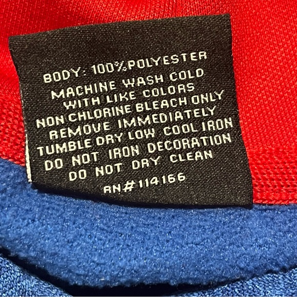 Colosseum Kansas Jayhawks Sweatshirt Mens L Blue Hoodie Pullover NCAA Athletics - Picture 11 of 11